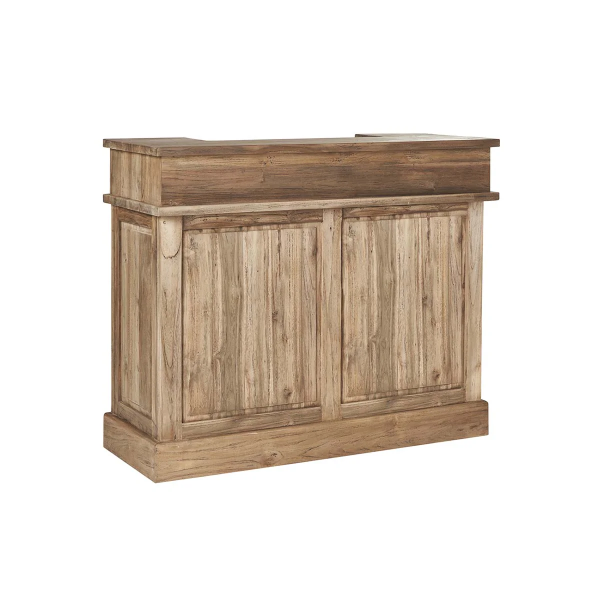 Bar in teak massello riciclato 120 cm - Image 2