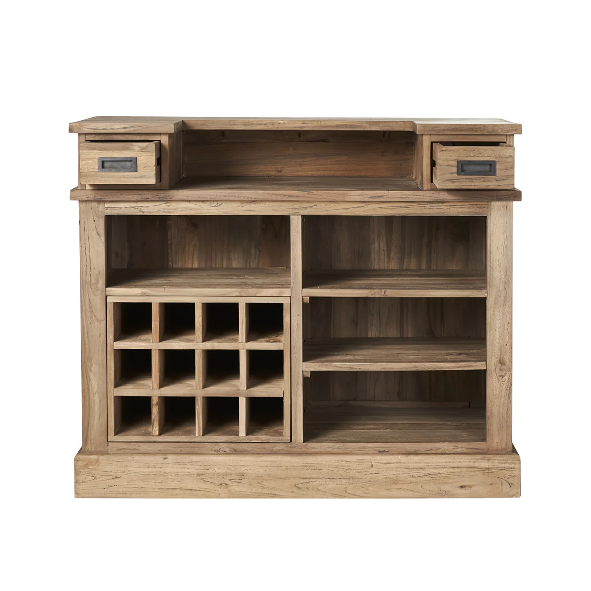 Bar in teak massello riciclato 120 cm - Image 3