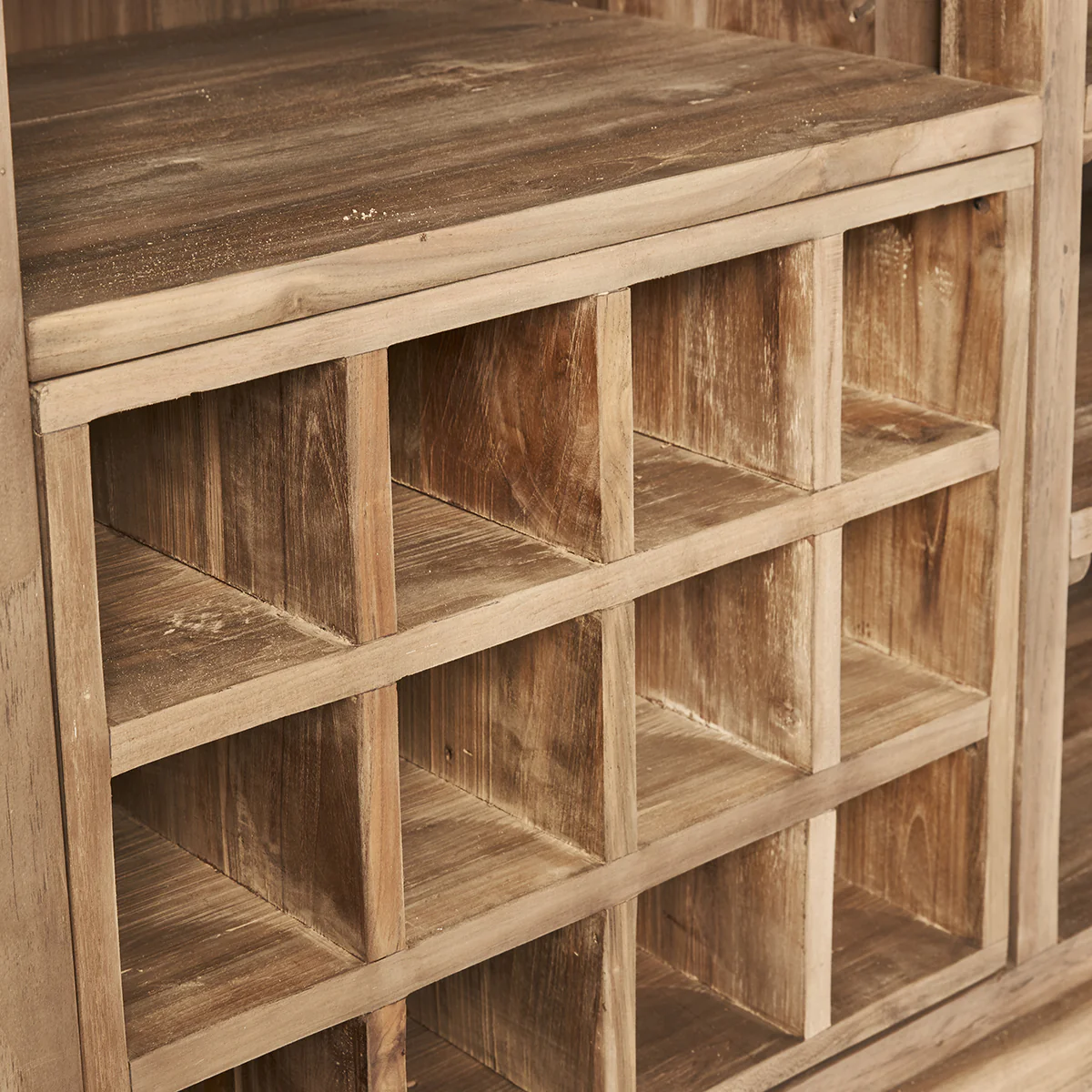Bar in teak massello riciclato 120 cm - Image 4