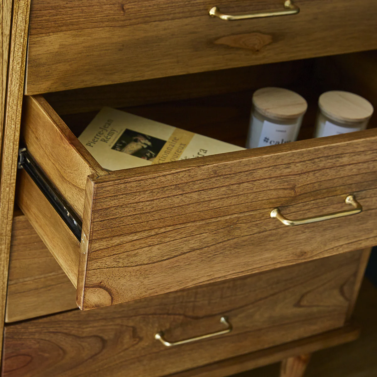 Credenza in mindi massello 105 cm - Image 6