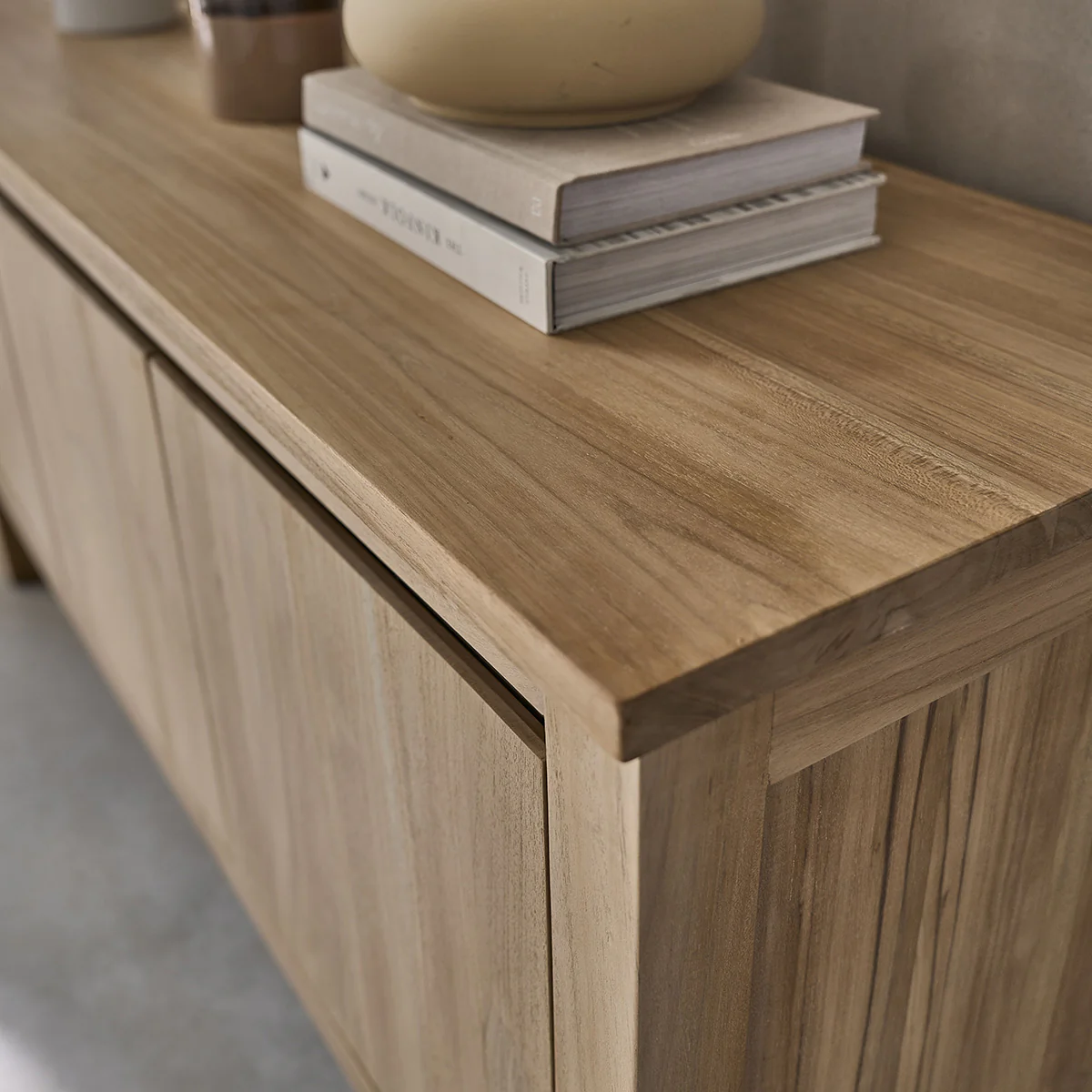 Credenza in teak massello 150 cm - Image 5