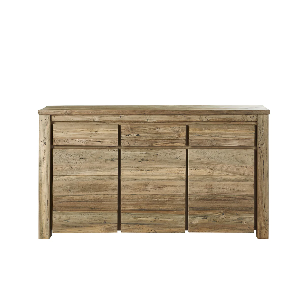 Credenza in teak massello riciclato 160 cm - Image 2