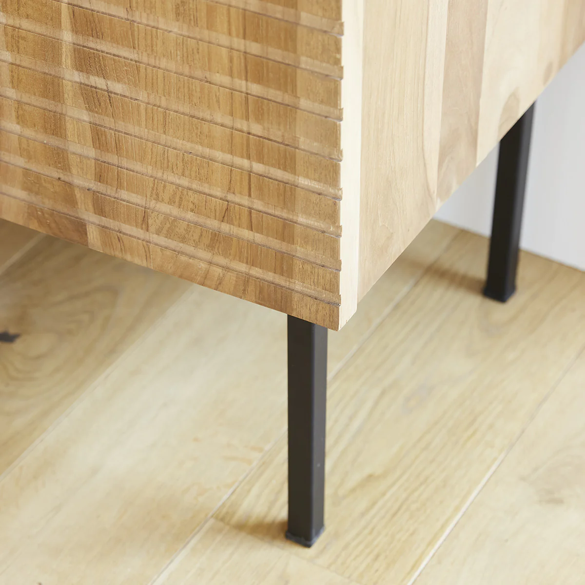 Credenza in teak massello 120 cm - Image 6