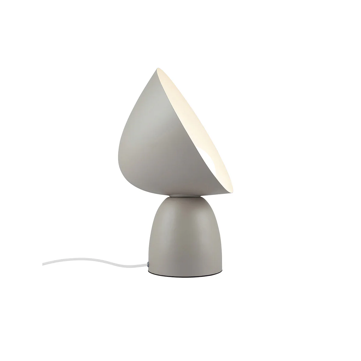 Lampe à poser en métal taupe - Image 2