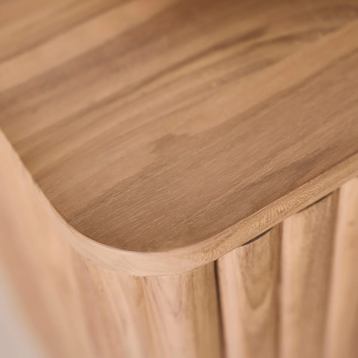 Lavabo sospeso in teak massello 40 cm - Image 4