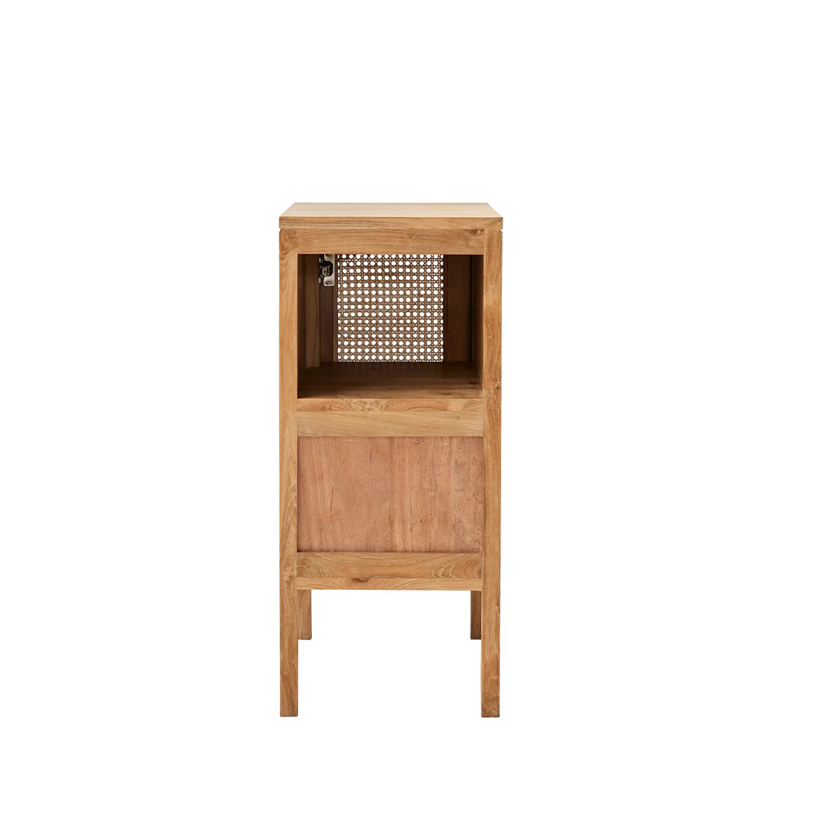 Lavamano in teak massello e cannage 35 cm - Image 6