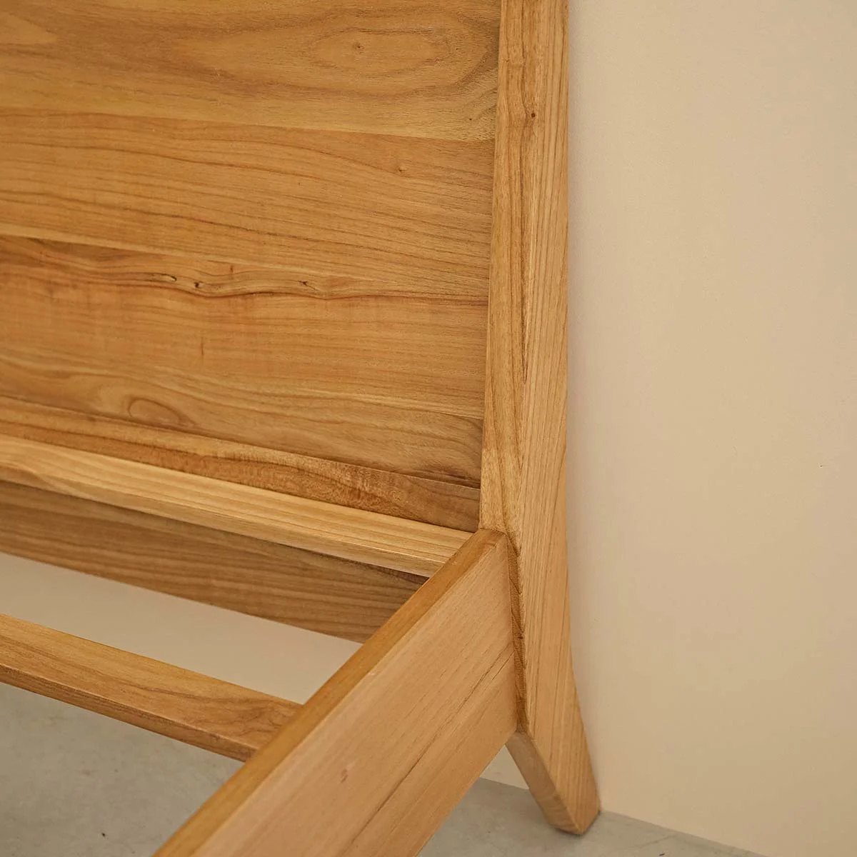 Letto in mindi massello 160 cm con rete - Image 6
