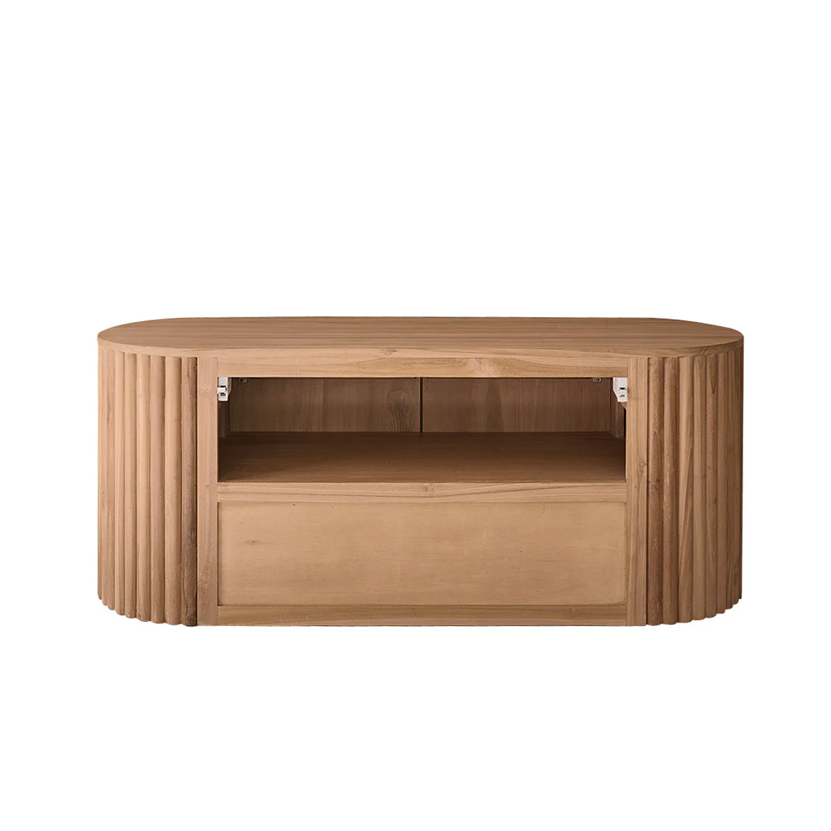 Mobile bagno in teak massello sospeso 140 cm - Image 6