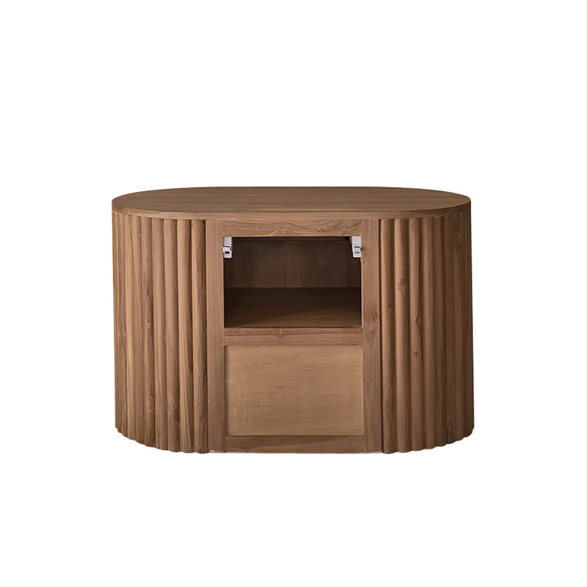 Mobile bagno in teak massello sospeso 90 cm - Image 6