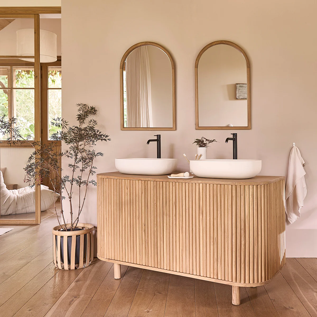 Mobile da 140 cm in teak massello - Image 3