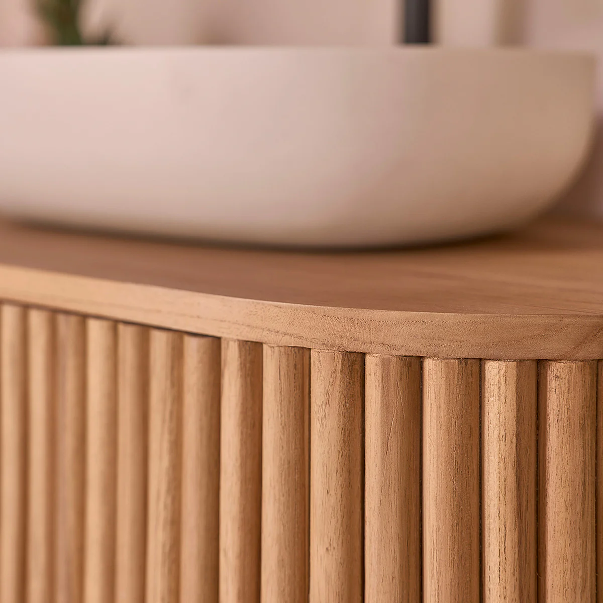 Mobile da 90 cm in teak massello - Image 6
