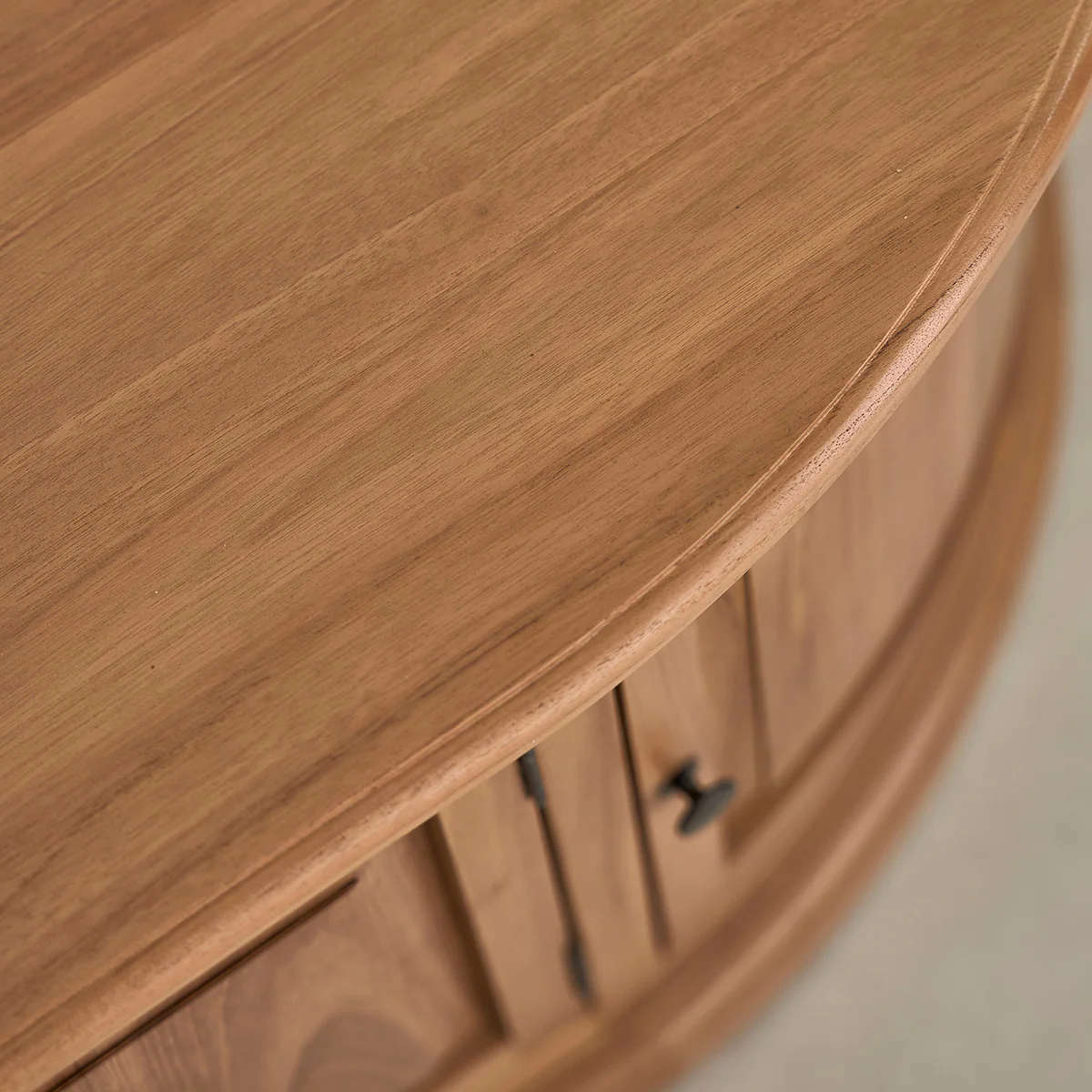 Mobile porta TV in legno di teak da 160 cm - Image 6