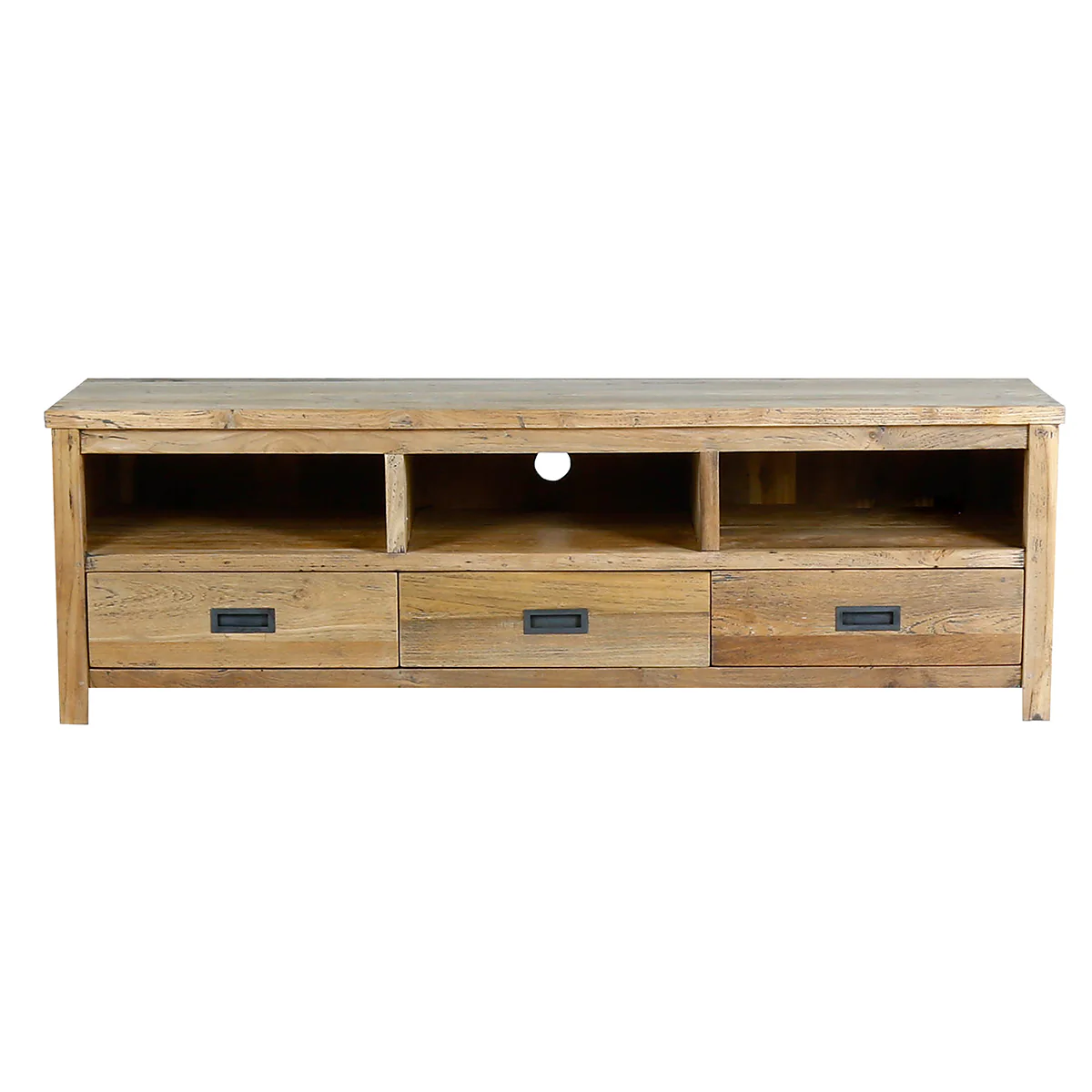 Mobile TV in teak massello riciclato 160 cm - Image 2