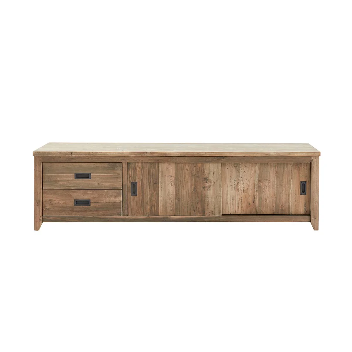 Mobile TV in teak massello riciclato 180 cm - Image 2