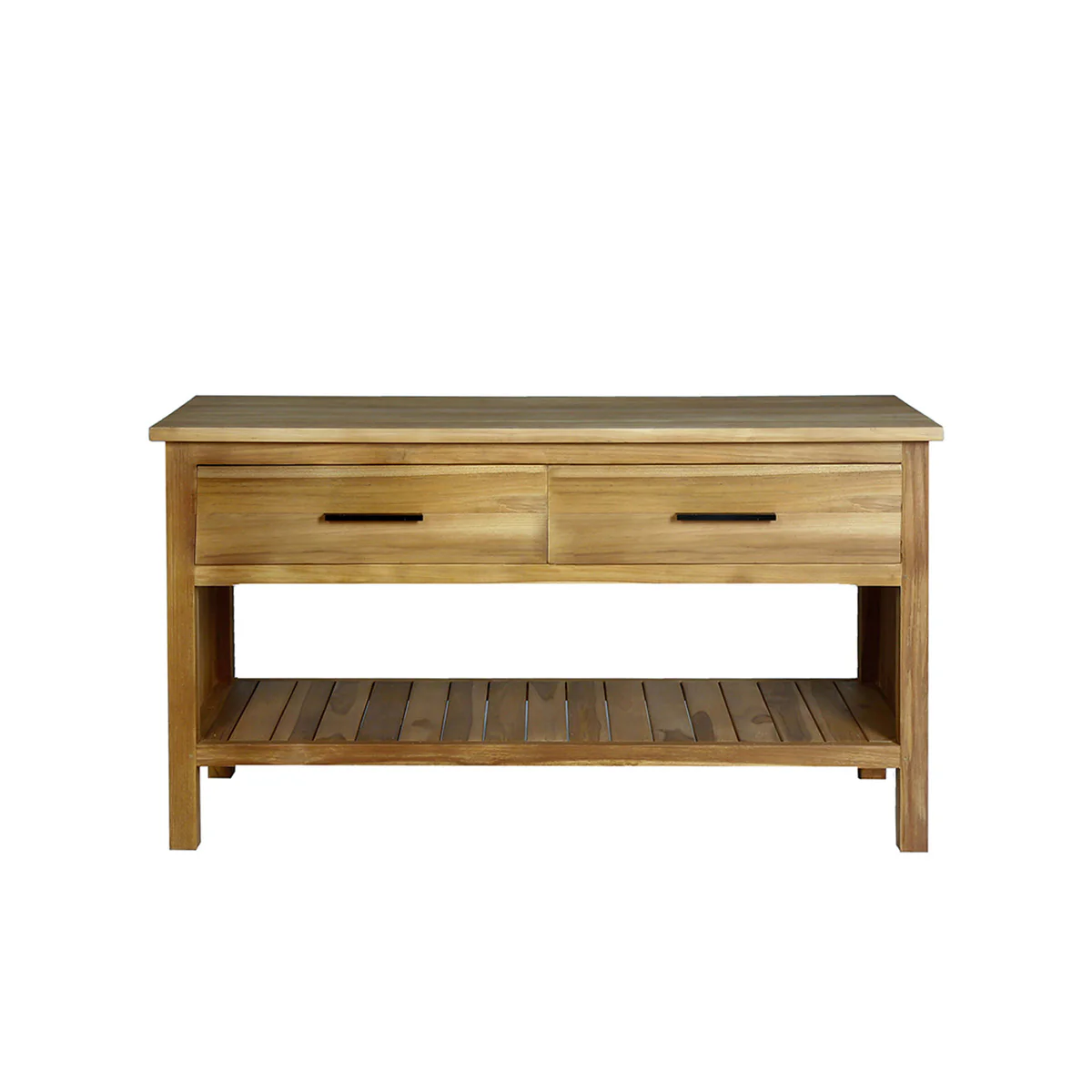 Mobiletto in teak massello 135 cm - Image 2