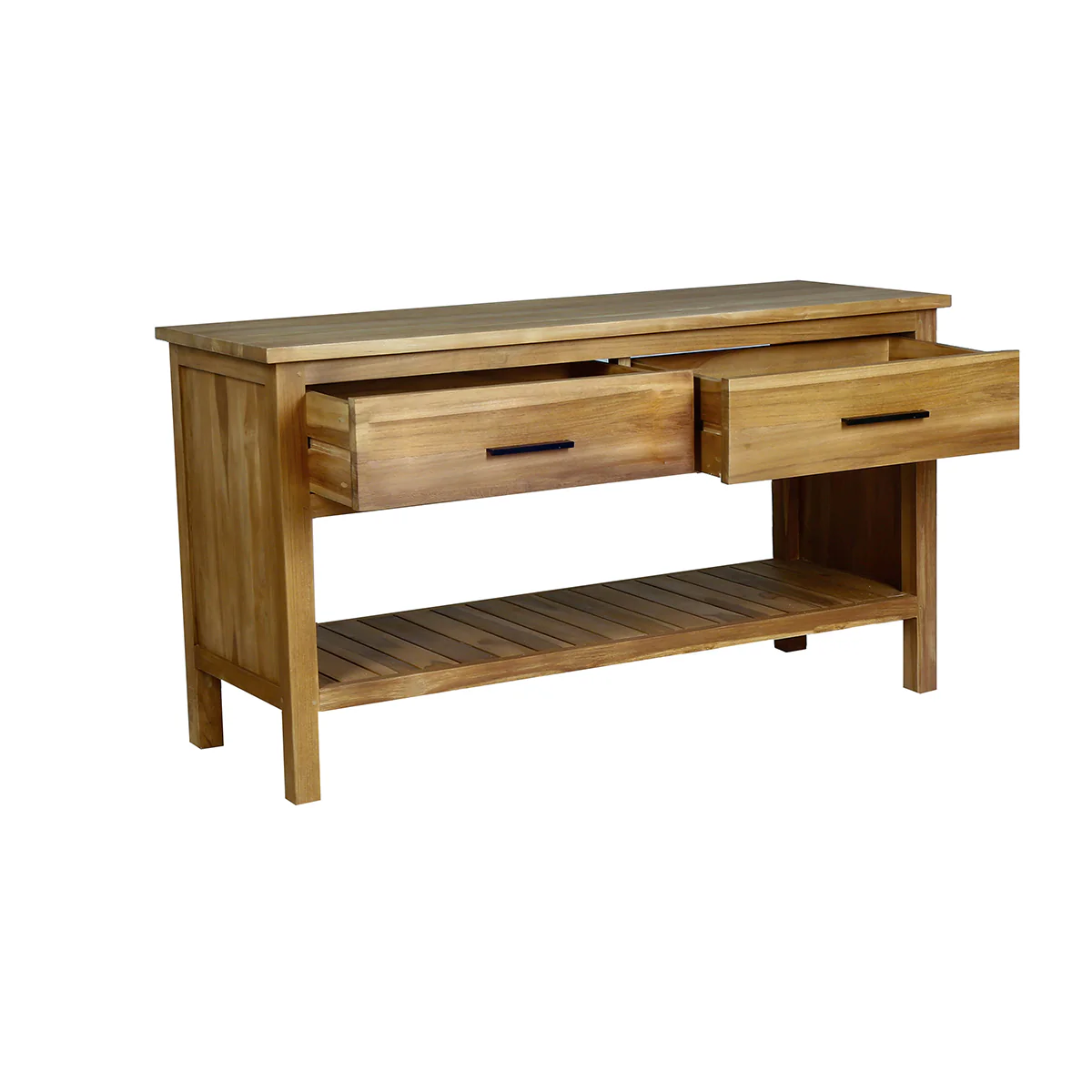 Mobiletto in teak massello 135 cm - Image 3