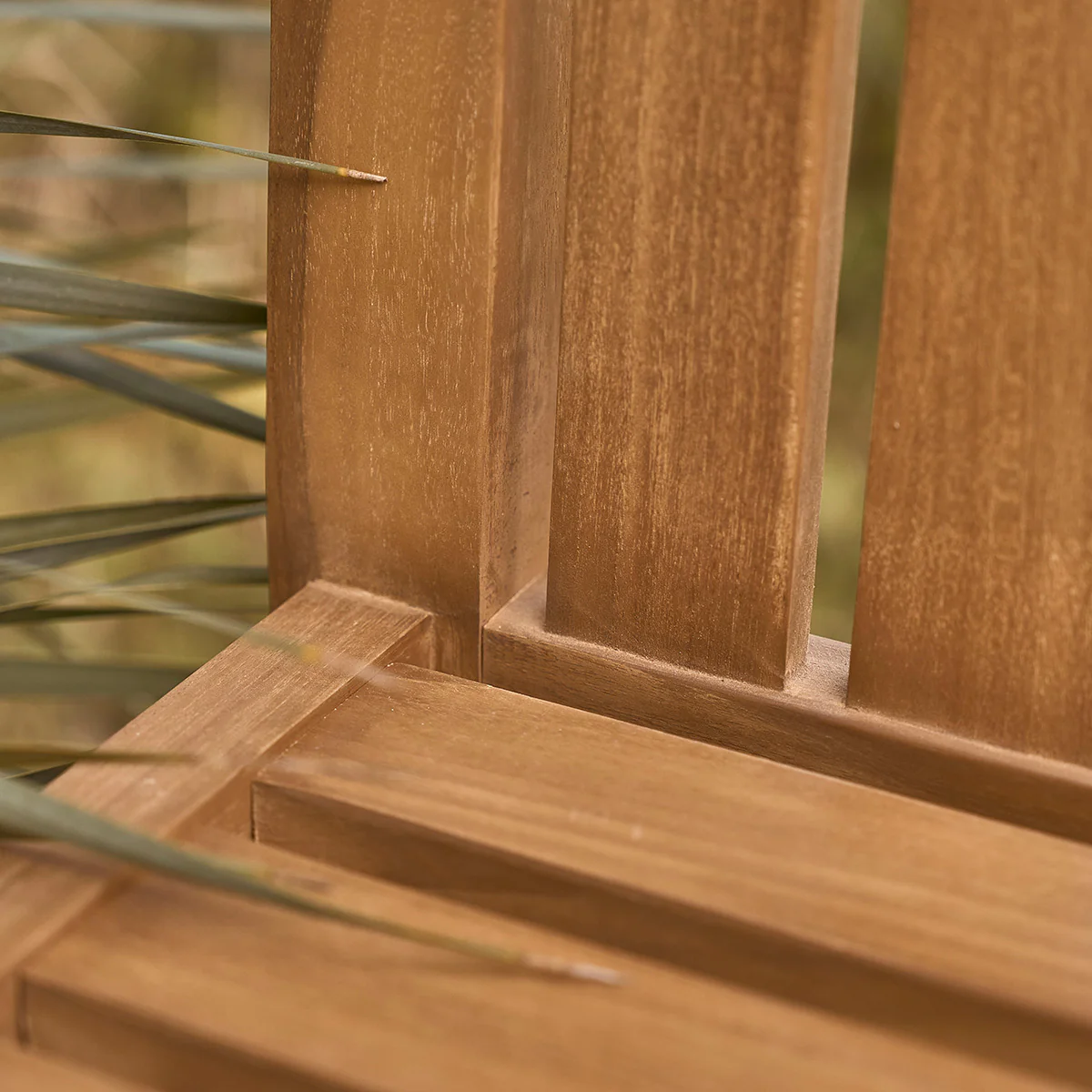Panchina da giardino in teak massello 160 cm - Image 6