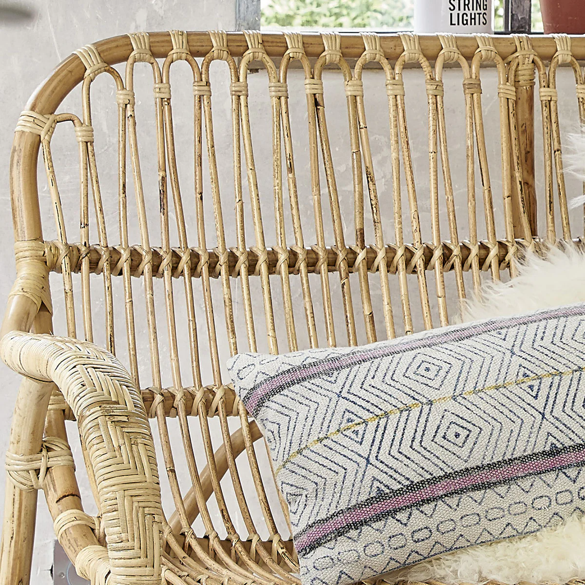 Panchina in rattan - Image 5
