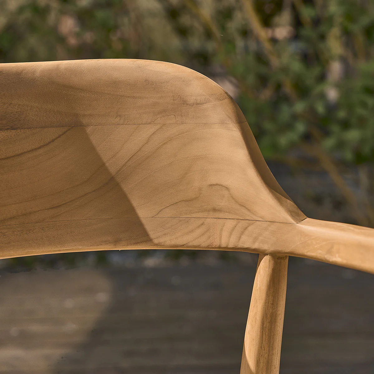 Poltrona da giardino in teak massello e corda - Image 5
