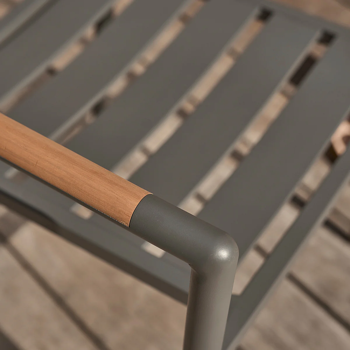 Poltrona da giardino in teak massiccio e alluminio (set di 2) - Image 3
