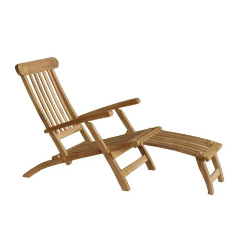 Sedia a sdraio in teak massello - Image 2