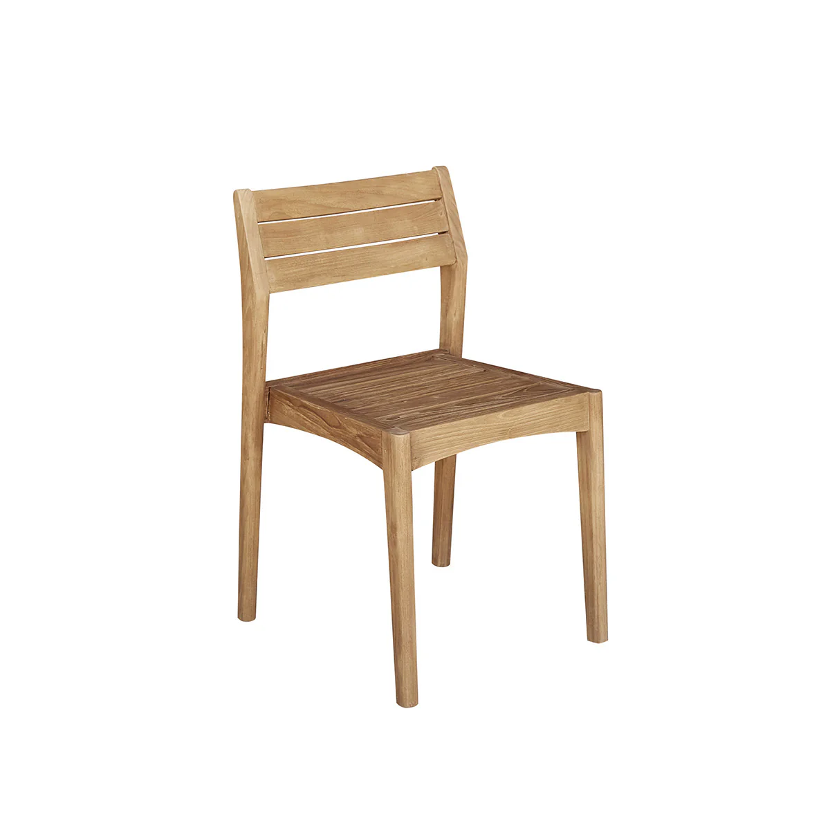 Sedia da giardino in teak massello riciclato - Image 2