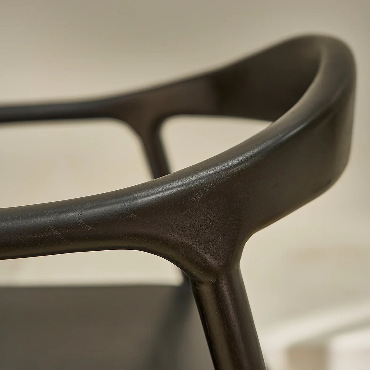 Sedia in teak massello nero - Image 6