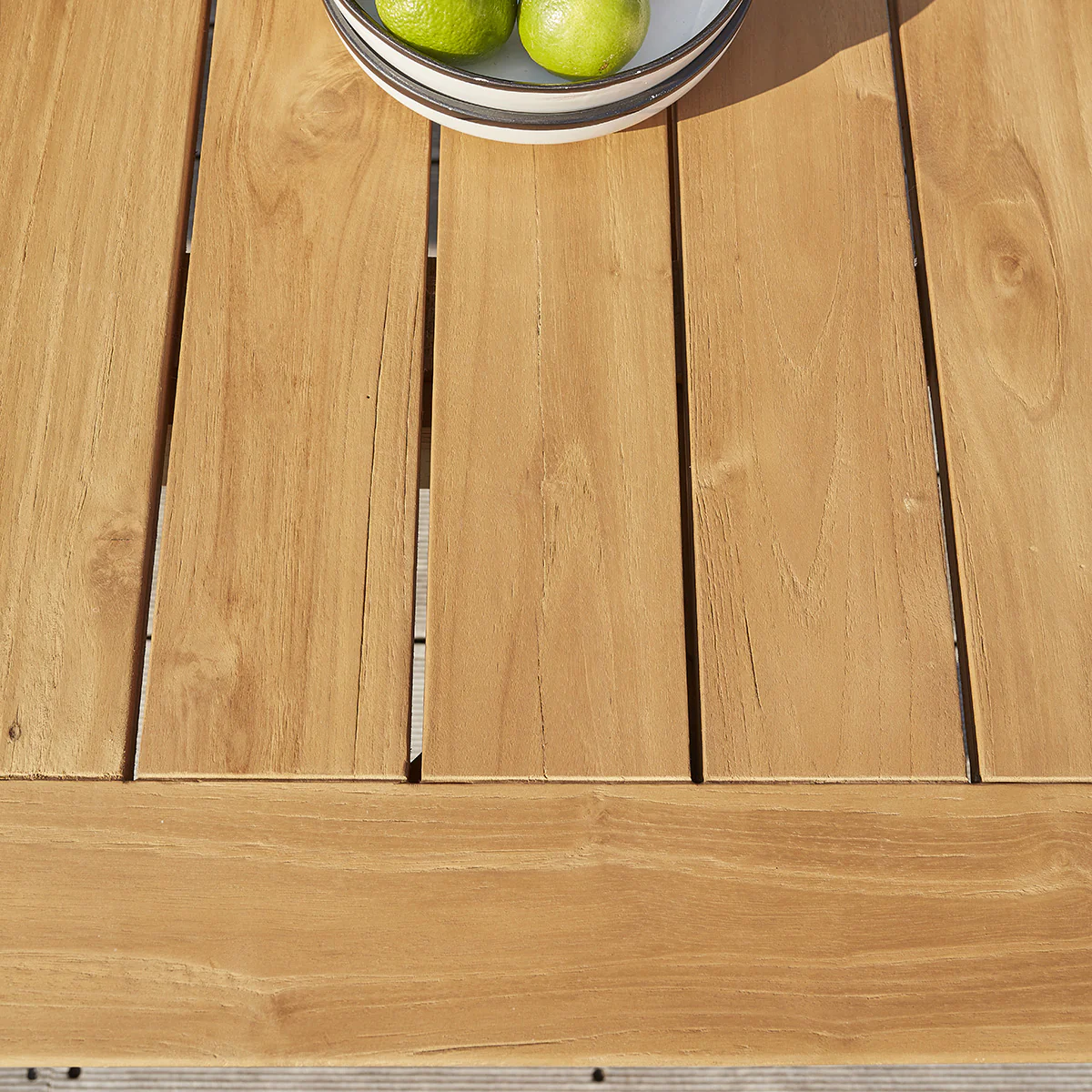 Set di mobili da giardino con tavolo allungabile in teak riciclato 10/12 pers. - Image 6