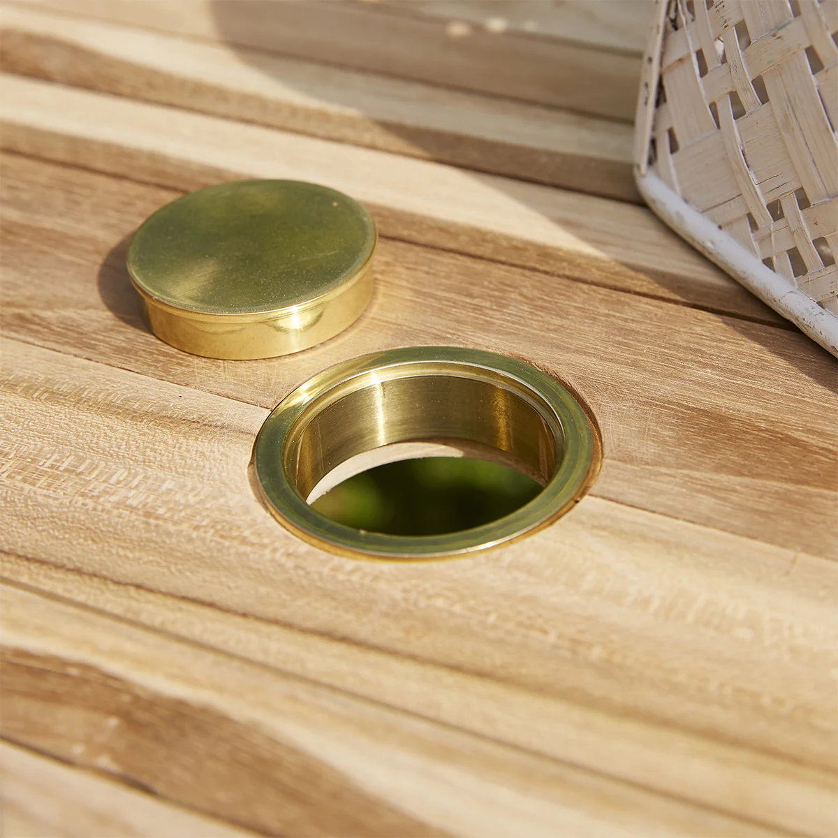 Set di mobili da giardino in teak massello con tavolo allungabile 6 pers. - Image 4