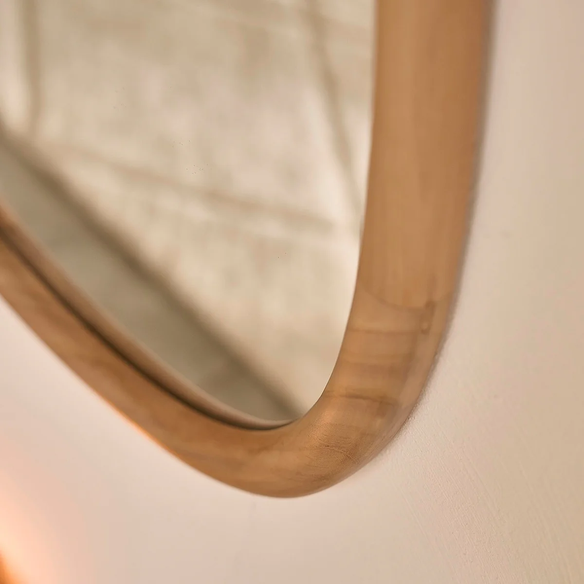 Specchio in teak massello 75x60 cm - Image 3