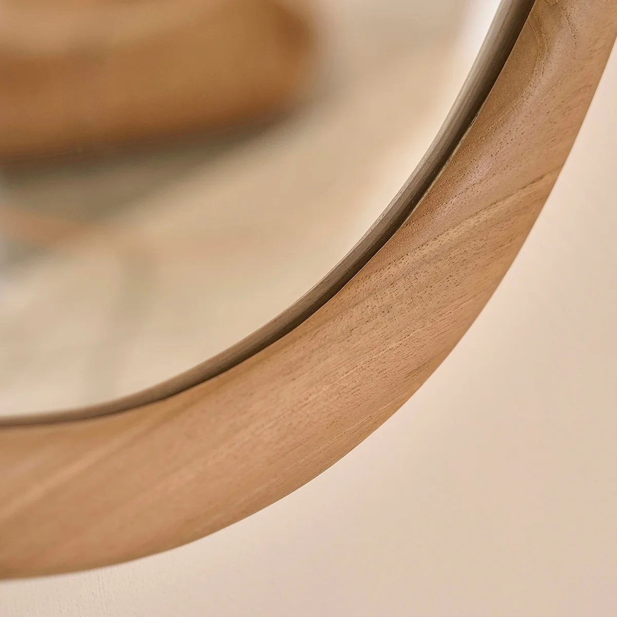 Specchio in teak massello 75x60 cm - Image 4