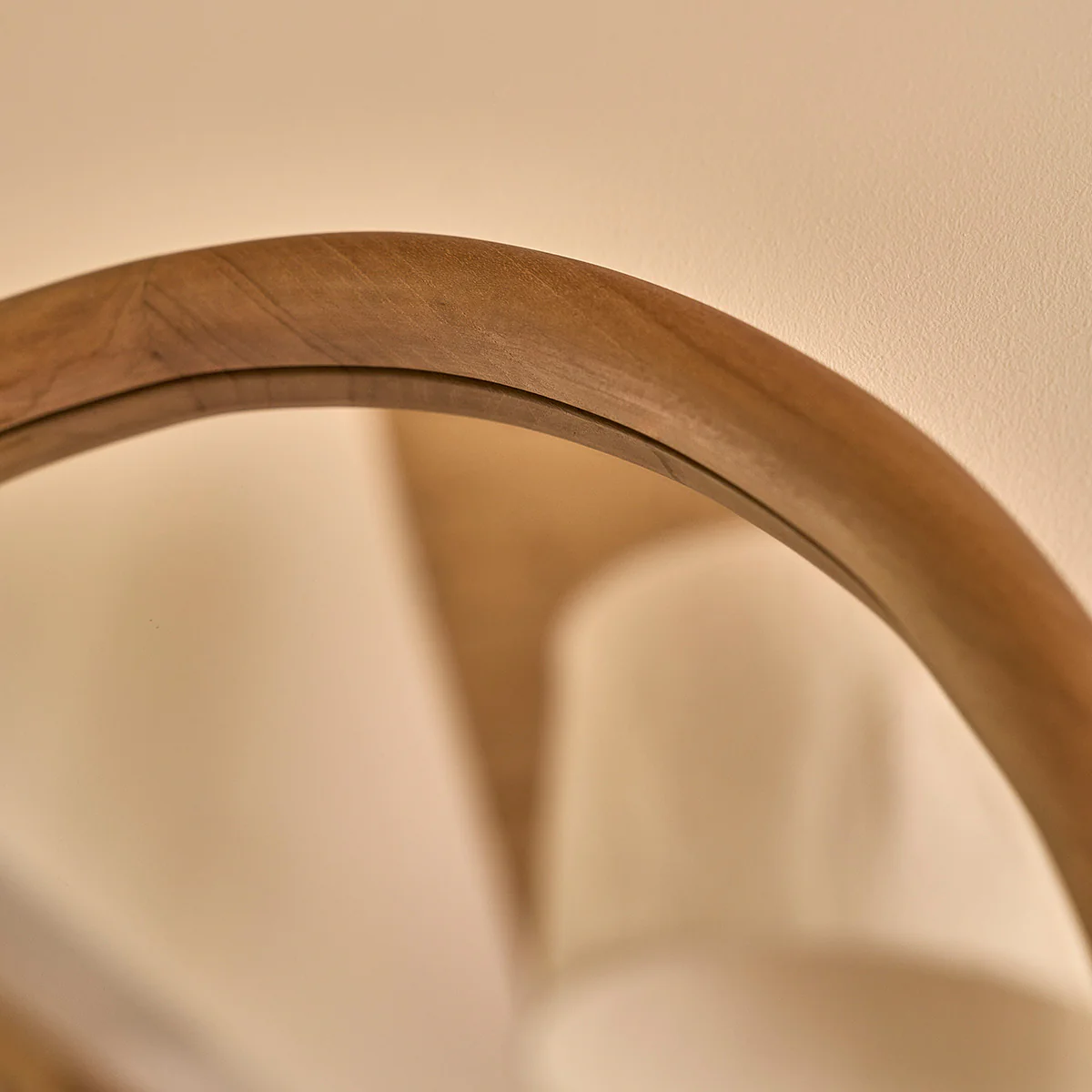 Specchio in teak massello 80x50 cm - Image 4
