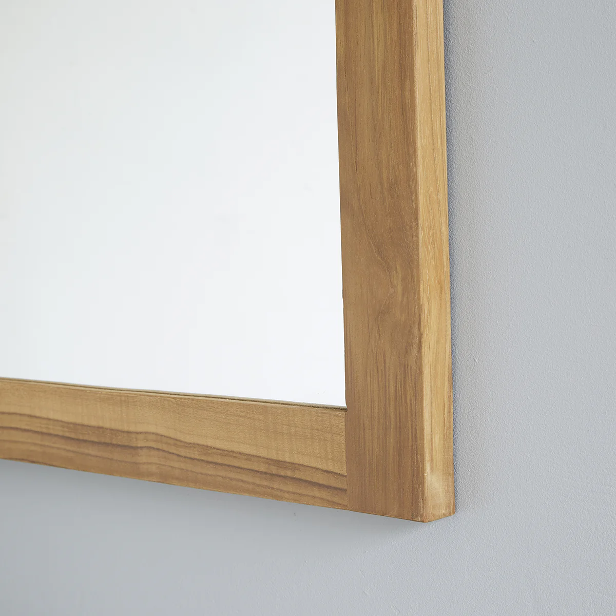 Specchio rettangolare in teak massello 150x80 cm - Image 3