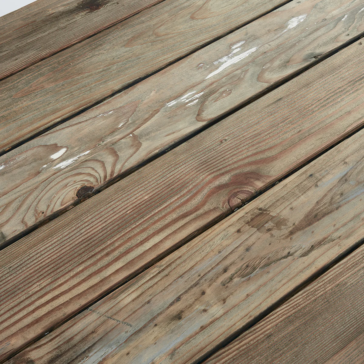 Tavolino in legno massello riciclato 140 cm - Image 6