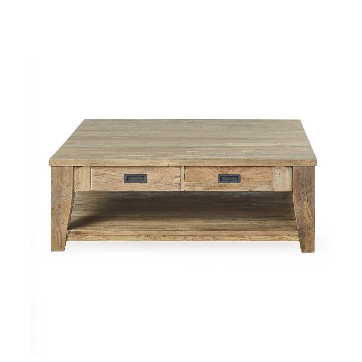 Tavolino in teak massello riciclato 120 cm - Image 2