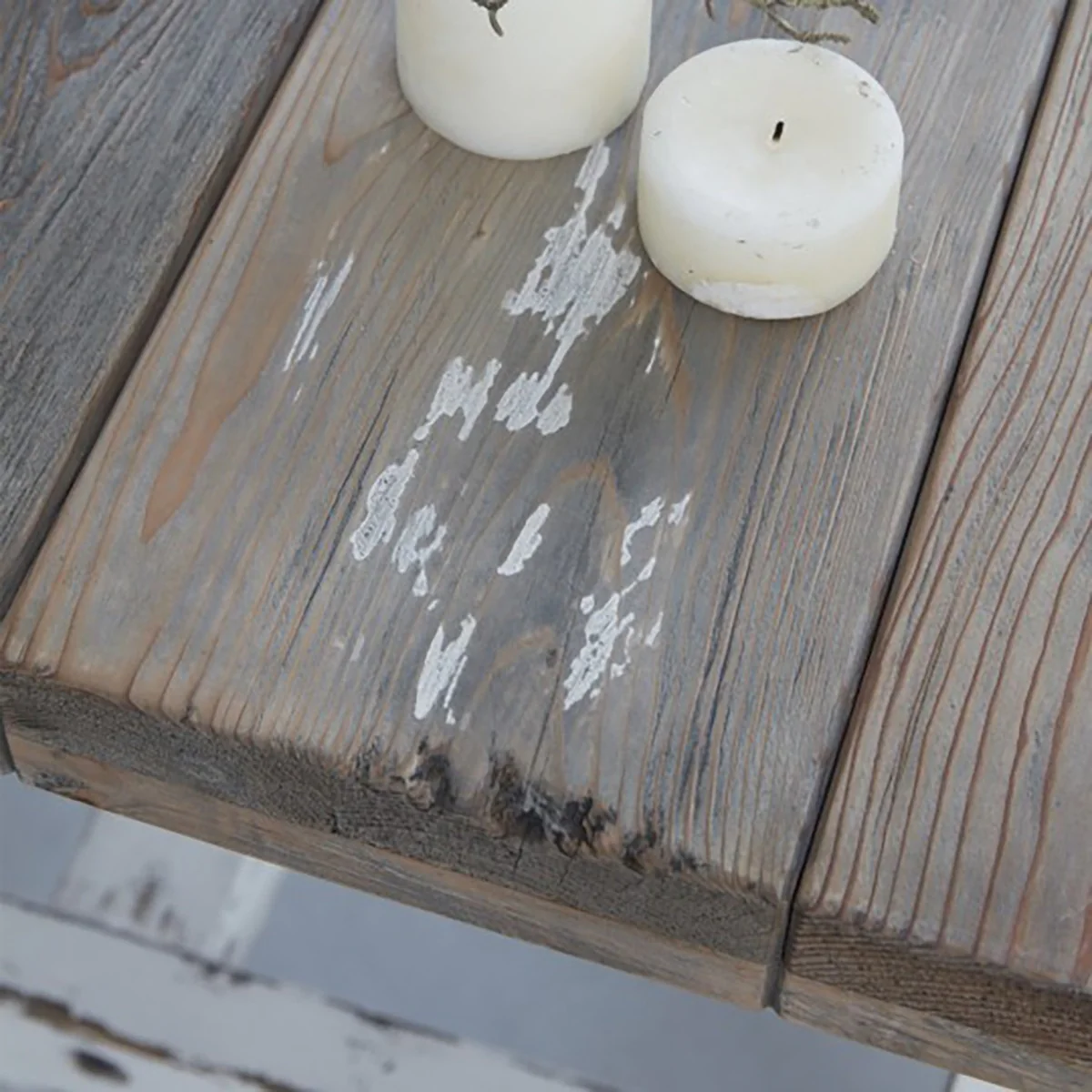 Tavolo in legno massello riciclato per 8 pers. - Image 4