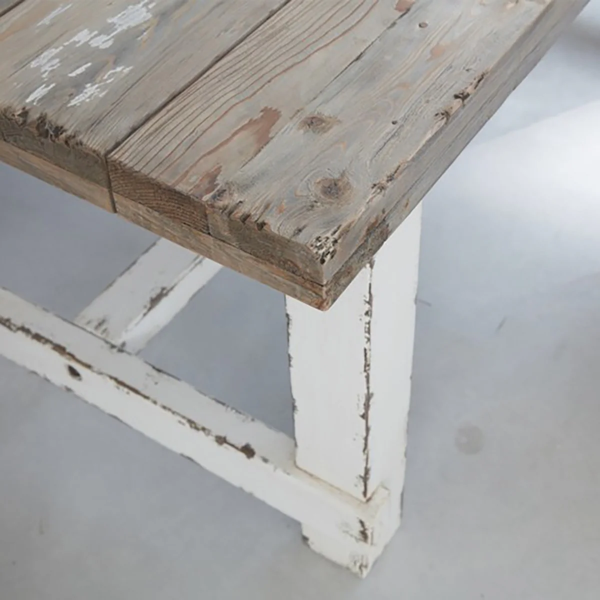 Tavolo in legno massello riciclato per 8 pers. - Image 7