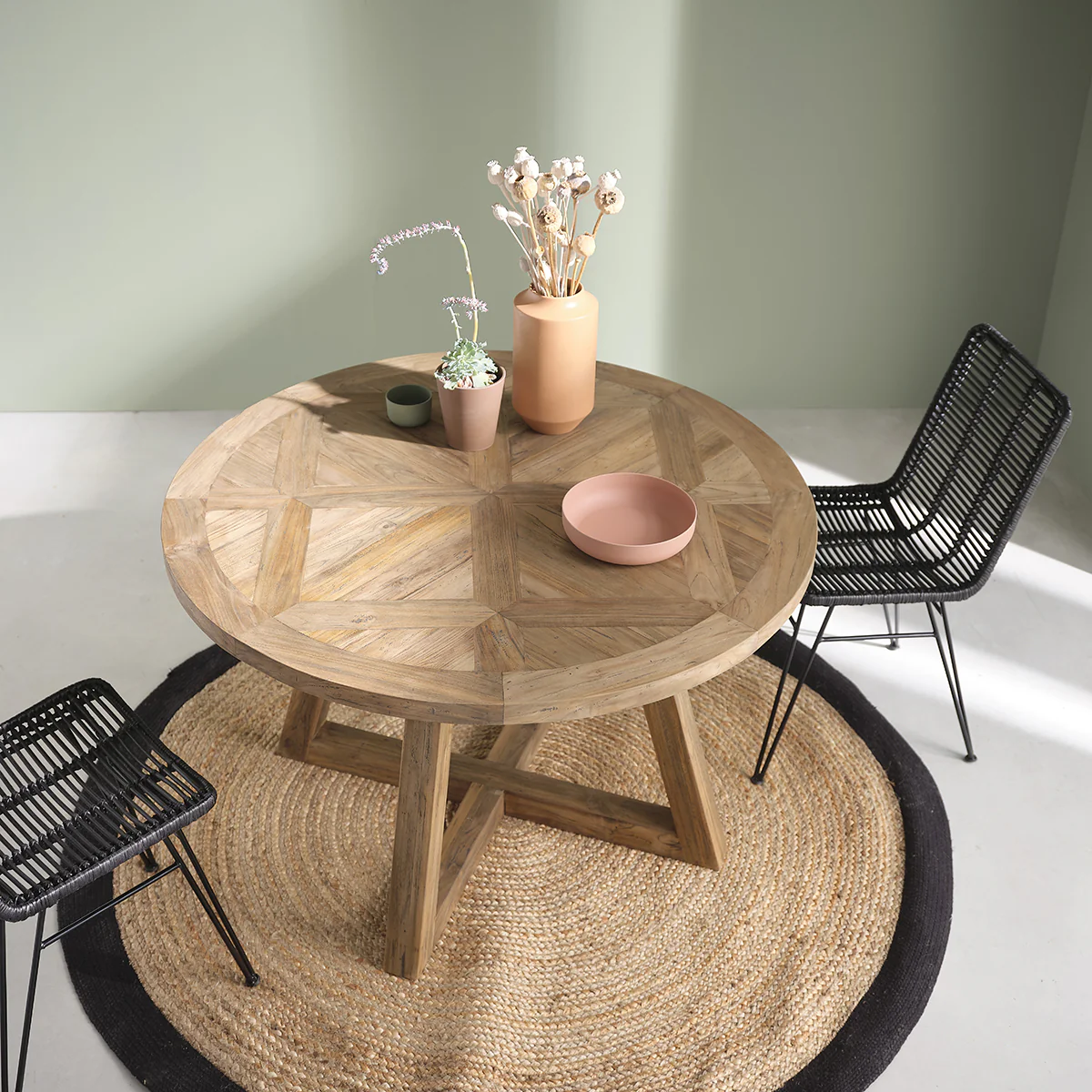 Tavolo in teak massello riciclato 4 pers. - Image 3