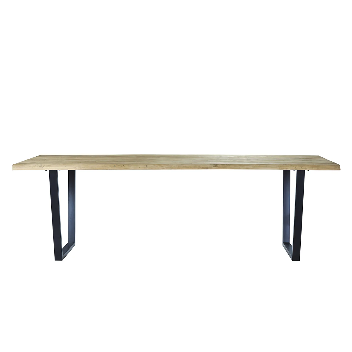Tavolo in teak massello riciclato e metallo 10 pers. - Image 2