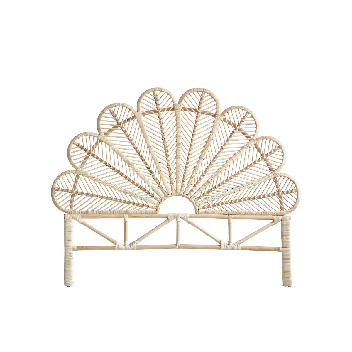 Testiera in rattan 140 cm - Image 2