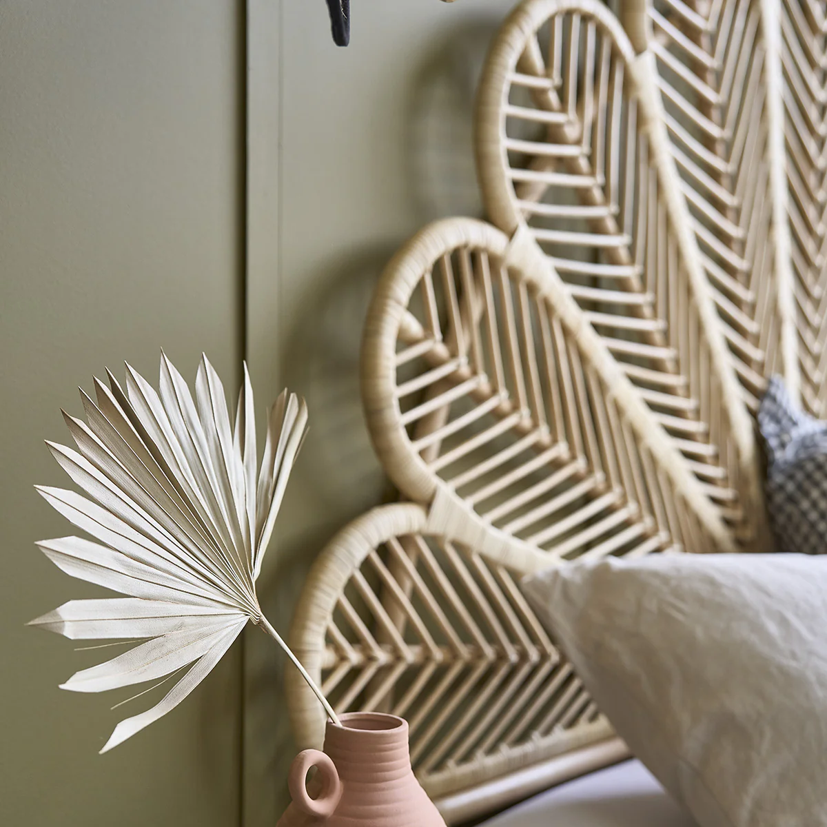 Testiera in rattan 180 cm - Image 5