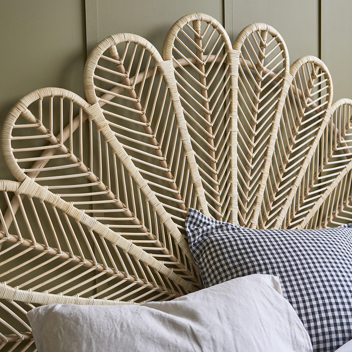 Testiera in rattan 180 cm - Image 6