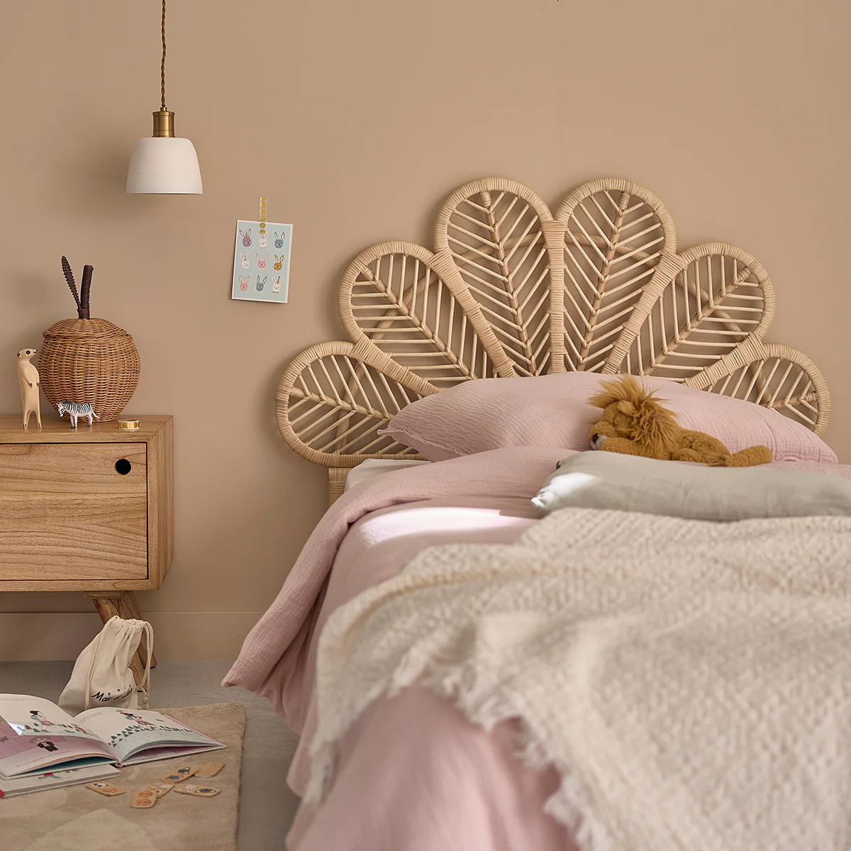Testiera in rattan 90 cm - Image 6